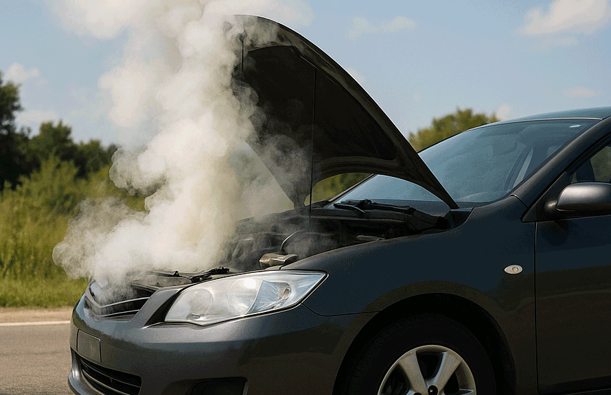 Car overheating