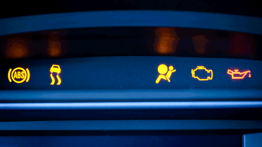 Dashboard warning lights