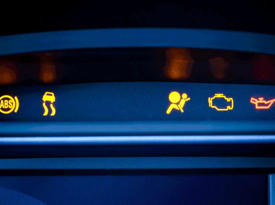 Dashboard warning lights