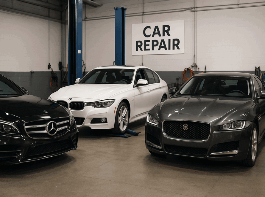 Mercedes bmw jag auto repair ok